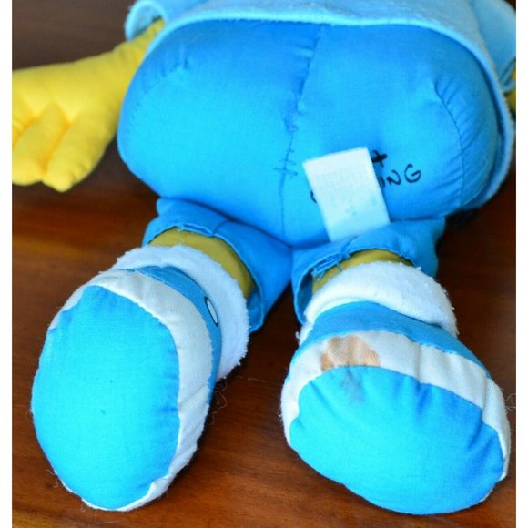 Vintage 1990 The Simpsons Large Bart Simpson Rag Doll 17 inches - Picture 7 of 7